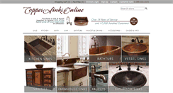 Desktop Screenshot of coppersinksonline.com